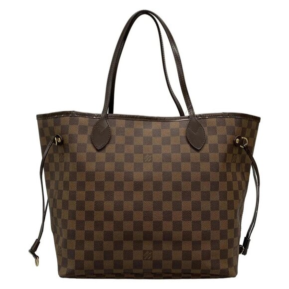 Louis Vuitton Handbags - LOUIS VUITTON Neverfull MM Ebene Damier Tote Bag Damier Canvas